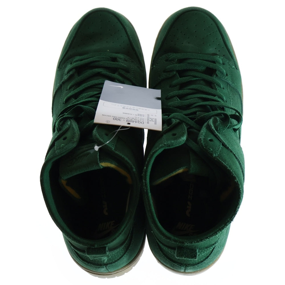 NIKE SB(ナイキエスビー) DUNK HIGH PRO DECON DQ4489-300 ダンク プロ ハイカットスニーカー ディーコン グリーン US11/29.0cm