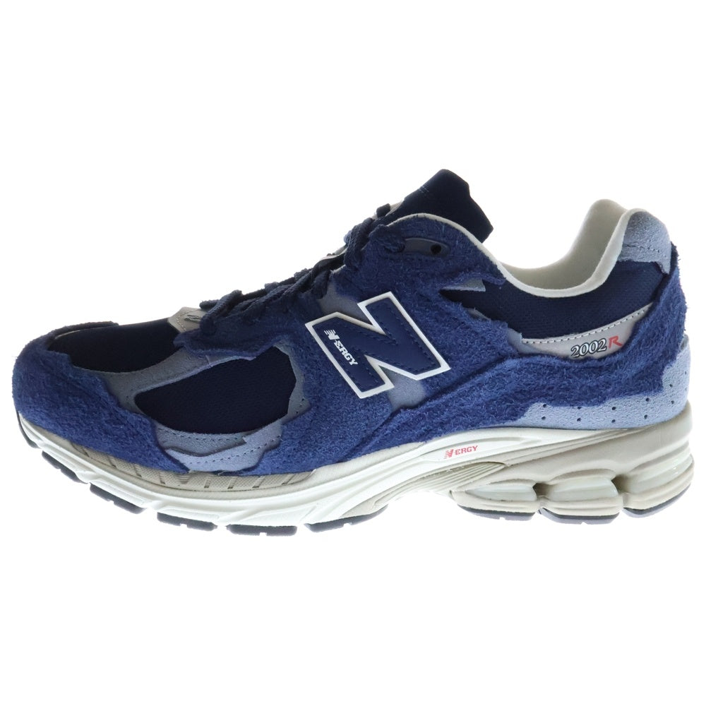 New Balance(ニューバランス) 2002R Low Cut Sneakers M2002RDK ロゴ スエード ローカットスニーカー ブルー US11/29.0cm