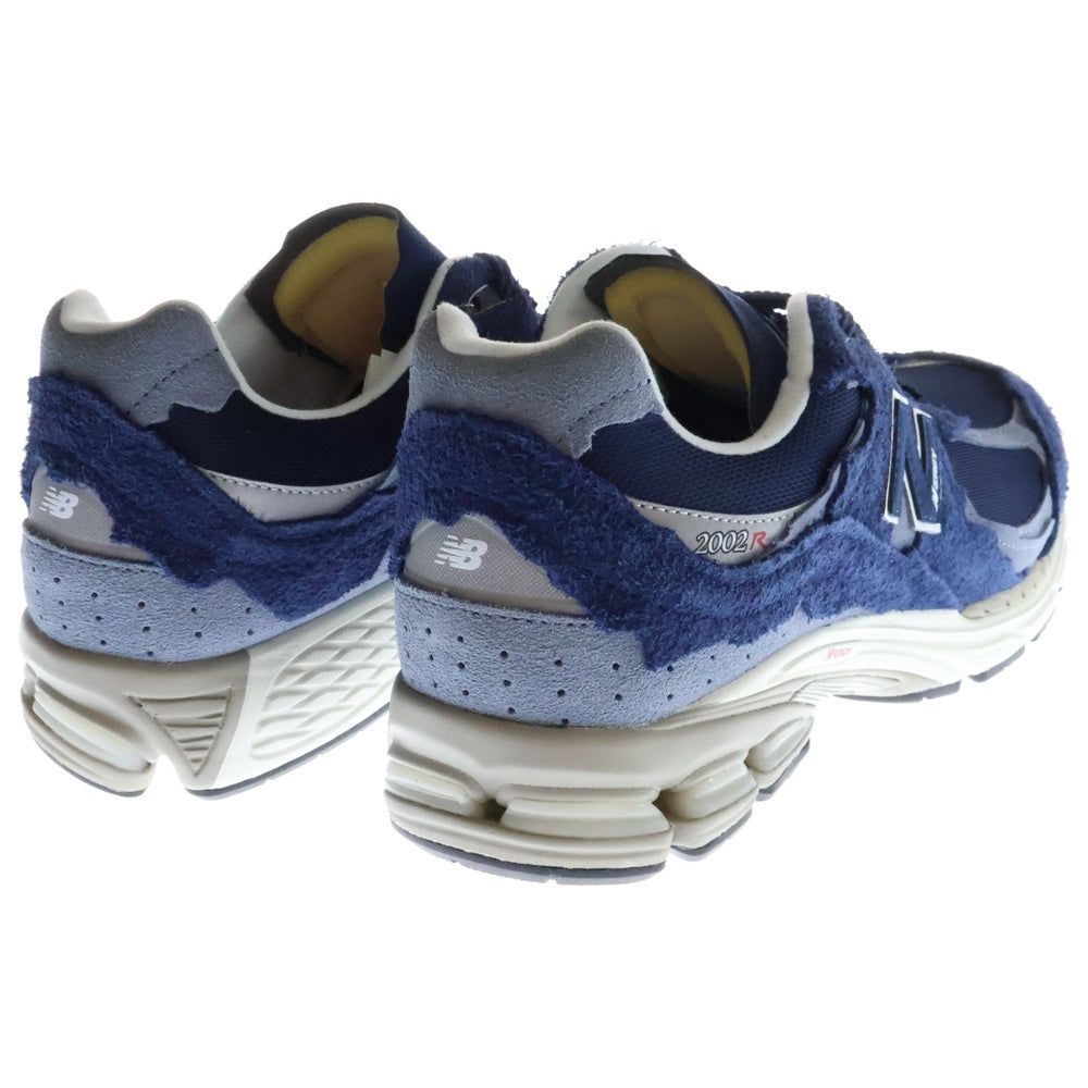 New Balance(ニューバランス) 2002R Low Cut Sneakers M2002RDK ロゴ スエード ローカットスニーカー ブルー US11/29.0cm