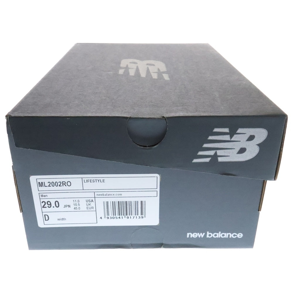 New Balance(ニューバランス) ML2002RO ローカットスニーカー ブラック US11/29.0cm