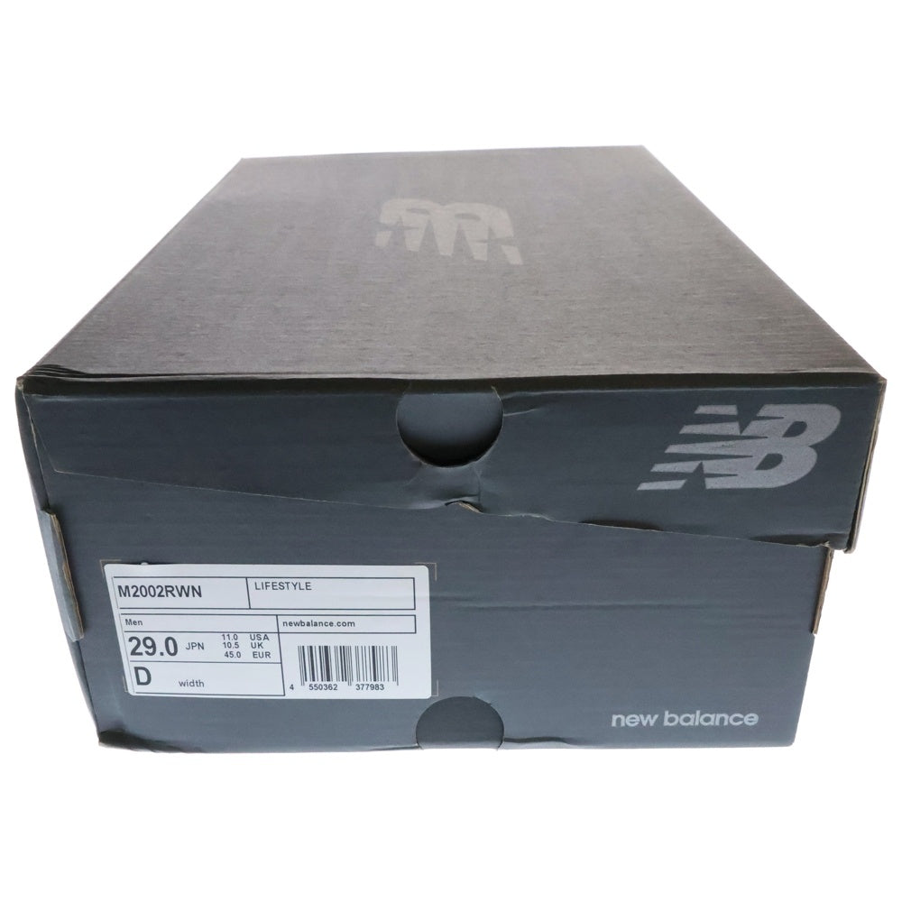 New Balance(ニューバランス) M2002RWN ローカットスニーカー ブラック US11/29.0cm