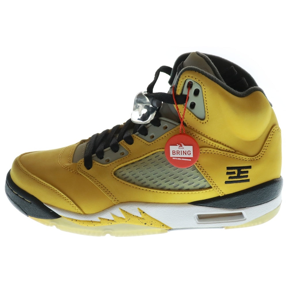 NIKE(ナイキ) AIR JORDAN 5 RETRO TOKYO 23 454783-701 エアジョーダン5 レトロ トーキョー23 ハイカットスニーカー US8/26.0cm イエロー