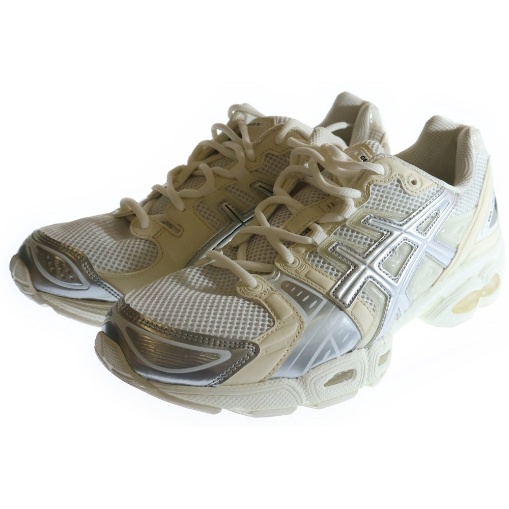 ASICS(アシックス) ×WIND AND SEA GEL NIMBUS 9 1201A801-100 ウィンダンシー ゲルニンバス9 ローカットスニーカー ホワイト US9.5/27.5cm