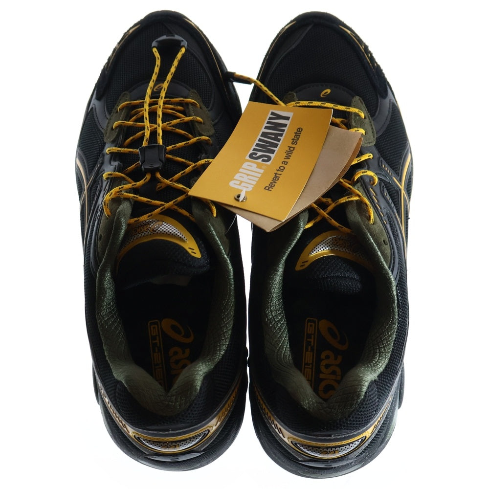 ASICS(アシックス) ×GRIP SWANY ×atmos GT-2160 1203A574-001 グリップスワニー アトモス ローカットスニーカー ブラック US10/28.0cm