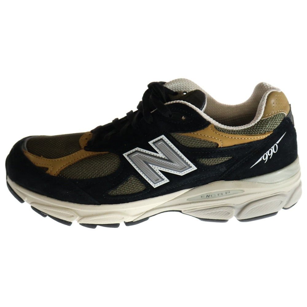 New Balance(ニューバランス) M990BB3 スエード メッシュ ローカットスニーカー ブラック US9.5/27.5cm