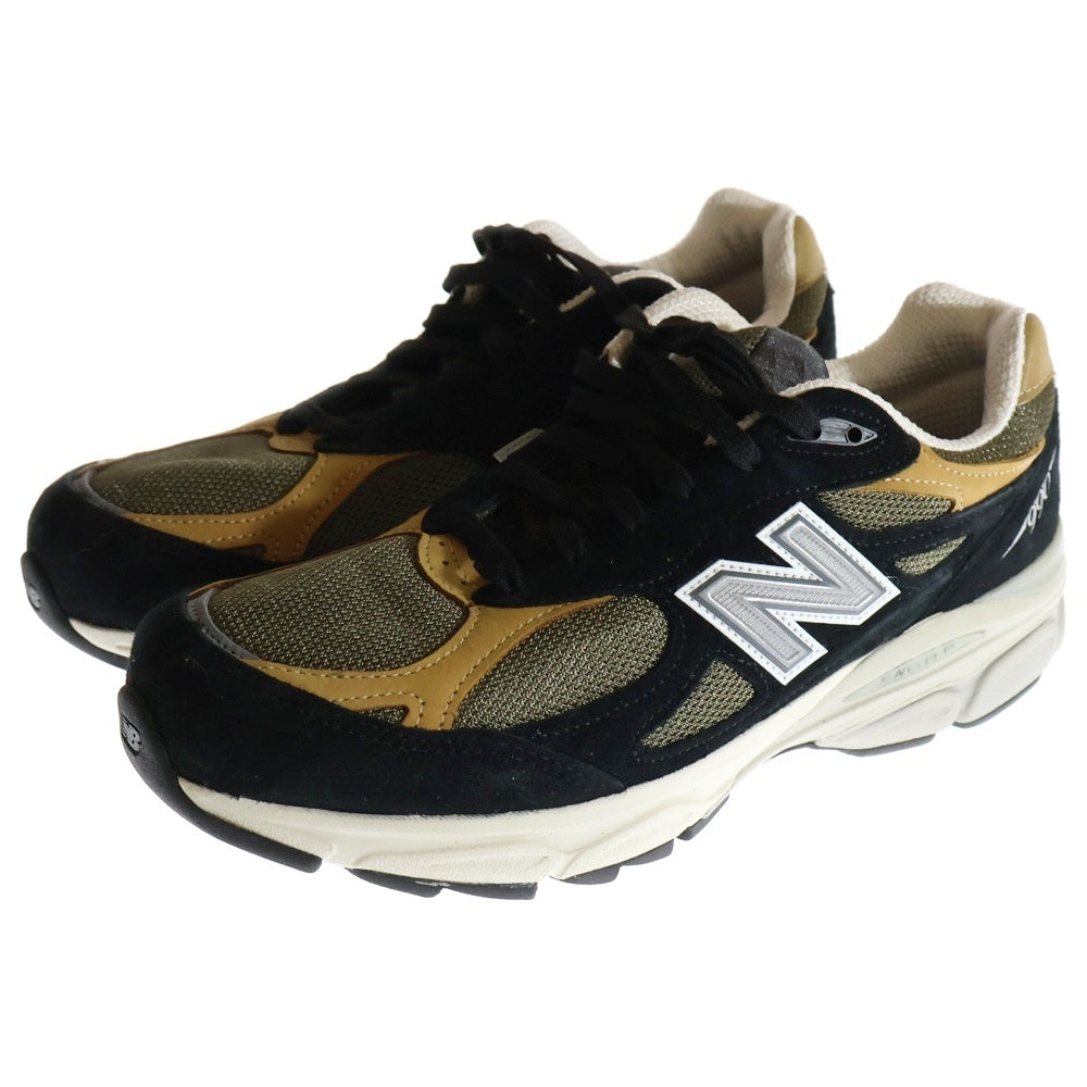 New Balance(ニューバランス) M990BB3 スエード メッシュ ローカットスニーカー ブラック US9.5/27.5cm