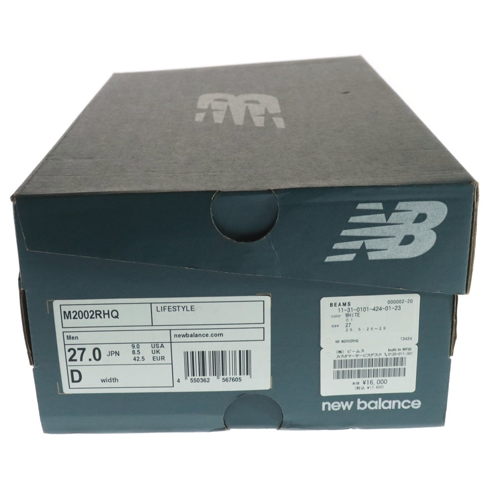 New Balance(ニューバランス) M2002RHQ メッシュ ローカットスニーカー ホワイト US9/27.0cm