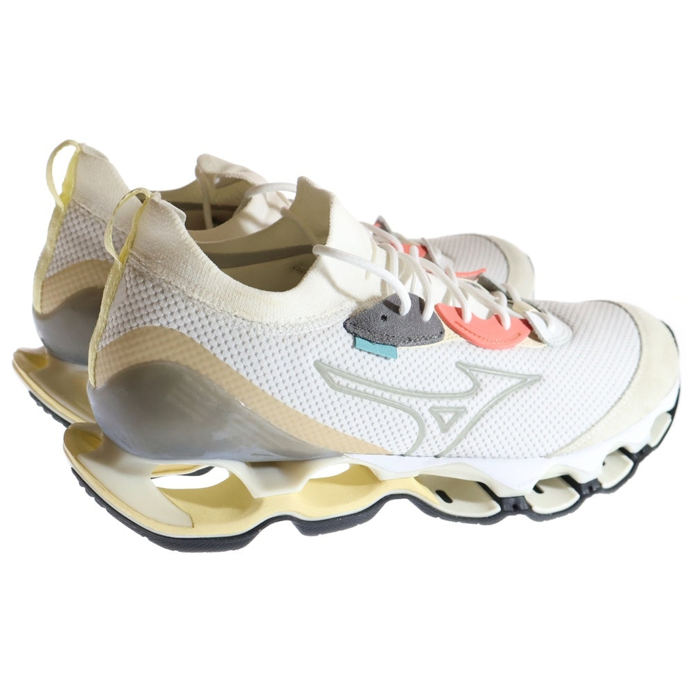 MIZUNO(ミズノ) × NAOYA INOUE WAVE PROPHECY β D1GA227608 井上尚弥 ウェーブプロフェシー ローカットスニーカー ホワイト US9/27.0cm