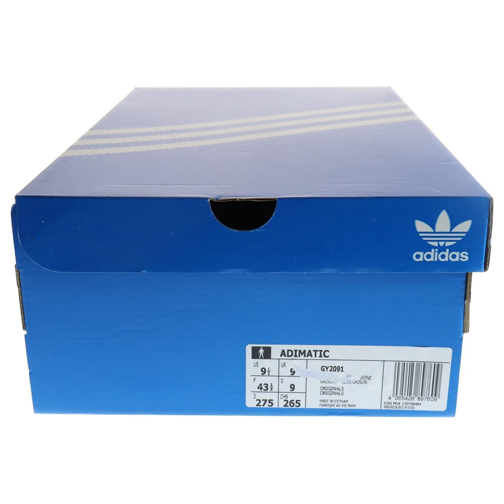 adidas(アディダス) ADIMATIC GY2091 アディマティック ローカットスニーカー ホワイト/ブラック US9.5/27.5cm