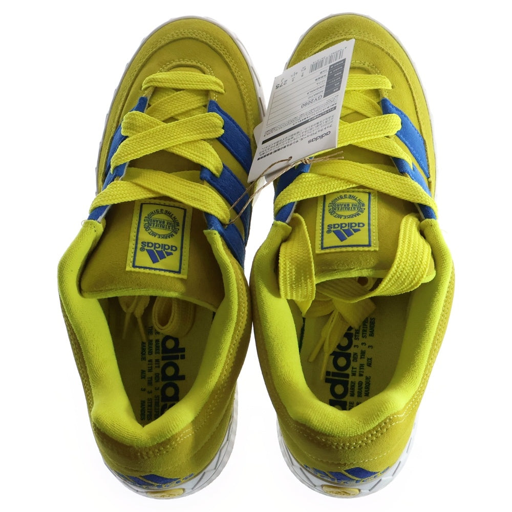 adidas(アディダス) ADIMATIC GY2090 アディマティック ローカットスニーカー イエロー/ブルー US9.5/27.5cm