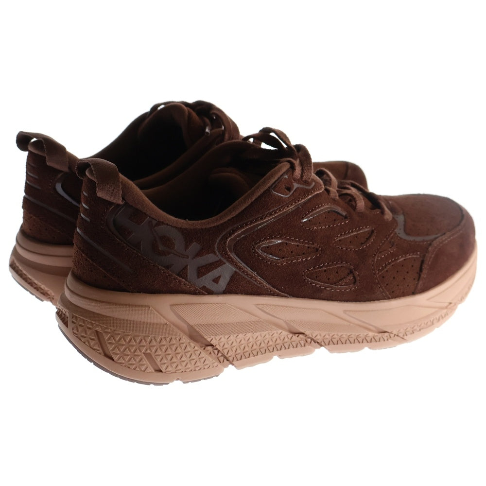 HOKA ONE ONE(ホカオネオネ) U CLIFTON L SUEDE 1122571 クリフトン ローカットスニーカー ブラウン US9.5/27.5cm