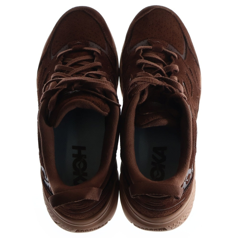 HOKA ONE ONE(ホカオネオネ) U CLIFTON L SUEDE 1122571 クリフトン ローカットスニーカー ブラウン US9.5/27.5cm