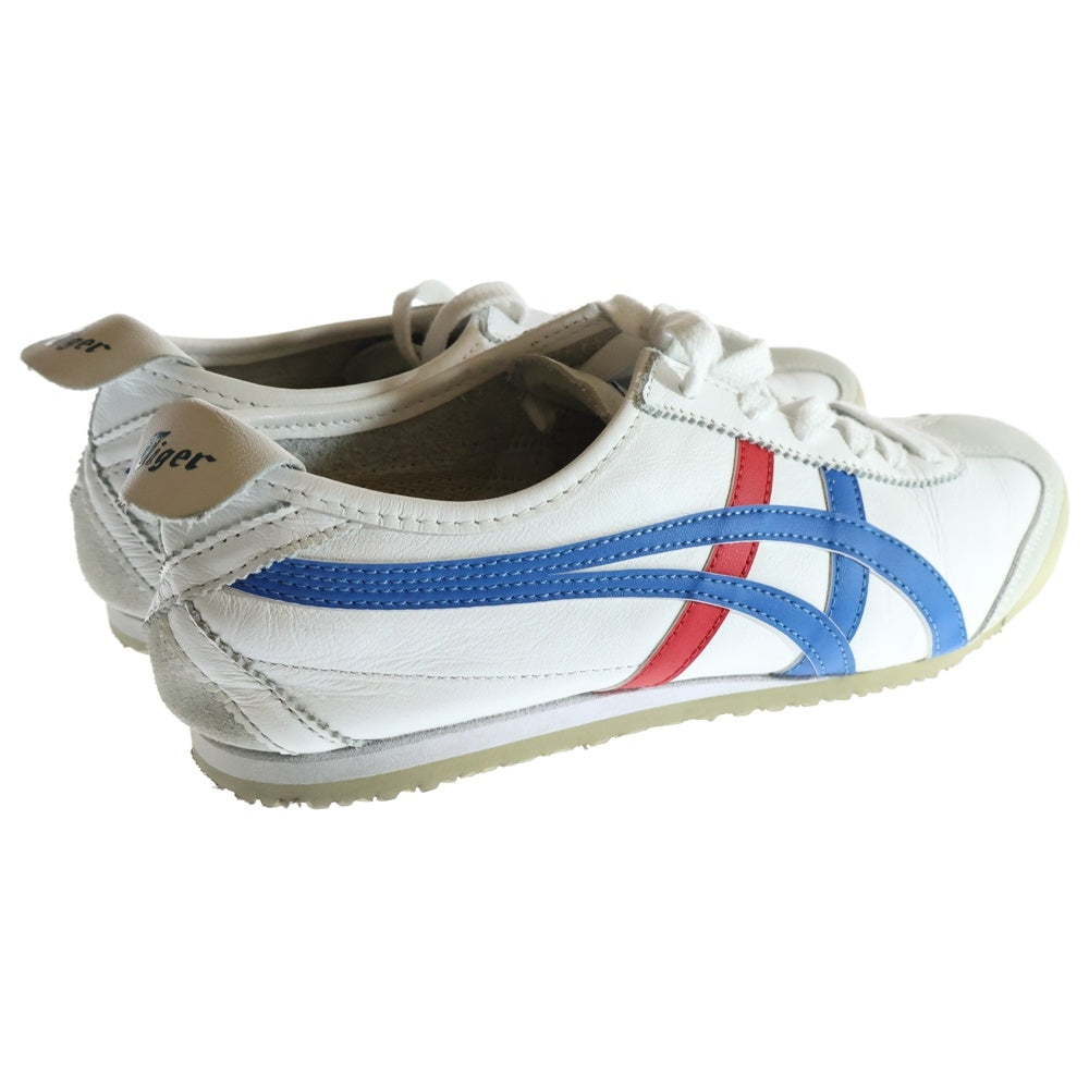 Onitsuka Tiger(オニツカタイガー) MEXICO 66 F581224 メキシコ66 ローカットスニーカー US7/25.0cm ホワイト/ブルー/レッド レディース