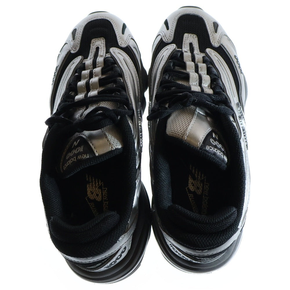 New Balance(ニューバランス) Silver Metallic M1000EGR シルバーメタリック ローカットスニーカー US7/25.0cm ブラックレディース