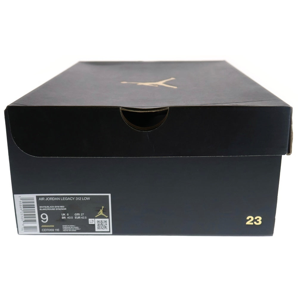 NIKE(ナイキ) AIR JORDAN LEGACY 312 LOW CD7069-116 エアジョーダン レガシー ローカットスニーカー US9/27.0cm レッド/ホワイト