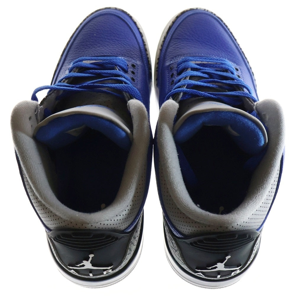 NIKE(ナイキ) AIR JORDAN 3 VARSITY ROYAL CT8532-400 エアジョーダン3 バーシティロイヤル ハイカットスニーカー US9/27.0cm ブルー/グレー