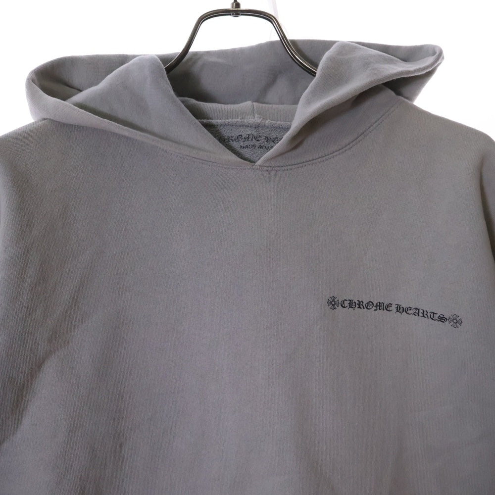 CHROME HEARTS(クロムハーツ) ×MATTY BOY PPO SUGGEST SPACE GRY HD PLVR マッティボーイ プリント スウェットプルオーバーパーカー グレー