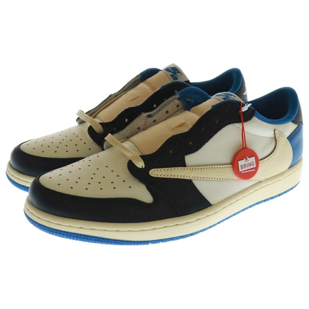 NIKE(ナイキ) ×TRAVIS SCOTT FRAGMENT DESIGN AIR JORDAN 1 LOW OG SP トラヴィススコット フラグメント エアジョーダン1 ローカットスニーカー US11/29cm DM7866-140