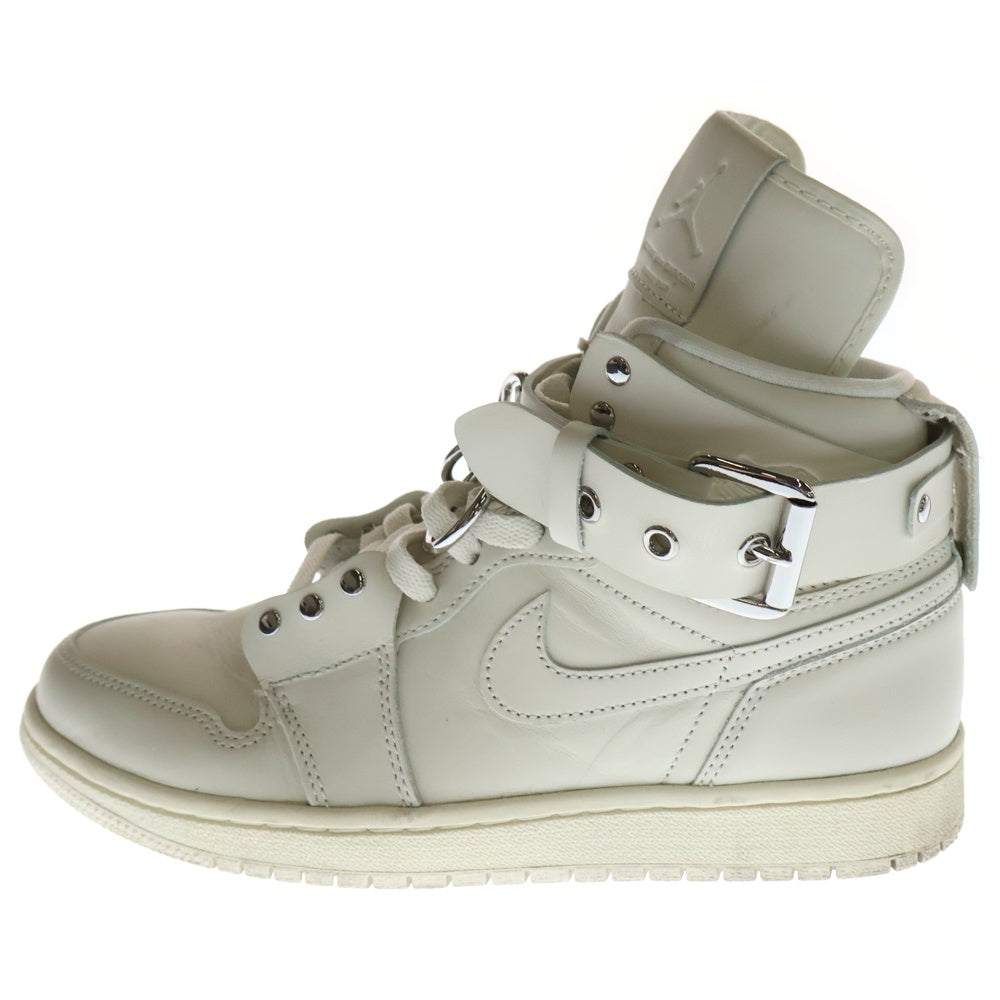 NIKE(ナイキ) ×COMME des GAR?ONS Air Jordan 1 High CN5738-100 コム デ ギャルソン エアジョーダン1 ハイカットスニーカー ホワイト US7/25.0cm