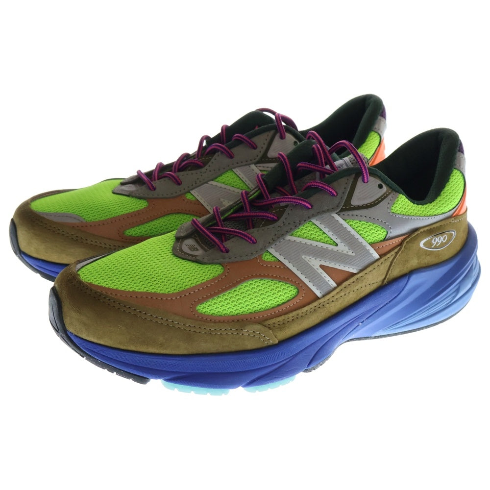 New Balance(ニューバランス) ×Action Bronson 990V6 M990AB6 アクション・ブロンソン ローカットスニーカー US9.5/27.5cm マルチ