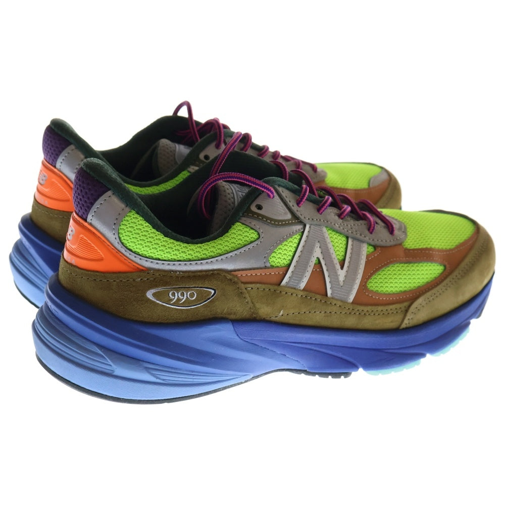 New Balance(ニューバランス) ×Action Bronson 990V6 M990AB6 アクション・ブロンソン ローカットスニーカー US9.5/27.5cm マルチ