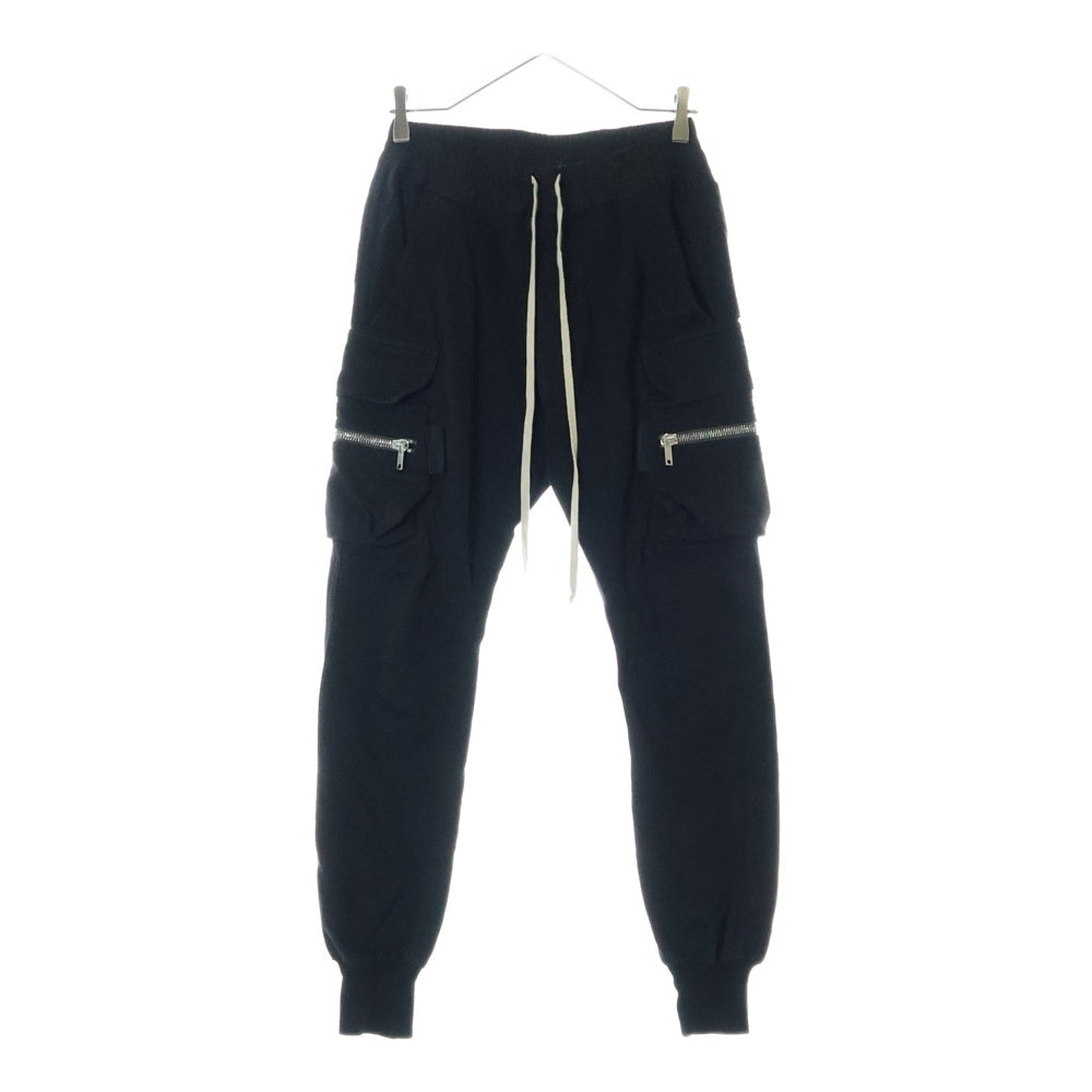 Rick Owens(リックオウエンス) 18SS CARGO JOG PANTS RU18S5390-BA カーゴジョグ サルエル カーゴパンツ ブラック