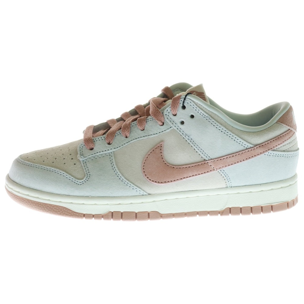 NIKE(ナイキ) DUNK LOW FOSSIL ROSE DH7577-001 ダンク ローカットスニーカー フォッシルローズ US8.5/26.5cm グレー/ピンク
