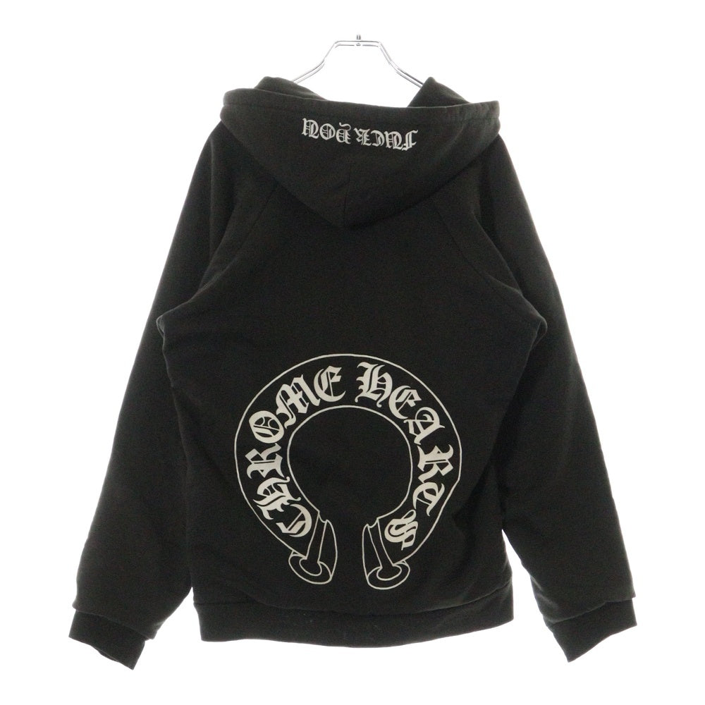 CHROME HEARTS(クロムハーツ) OLD Horseshoe Hoodie オールドモデル ホースシュー プルオーバー パーカー ブラック
