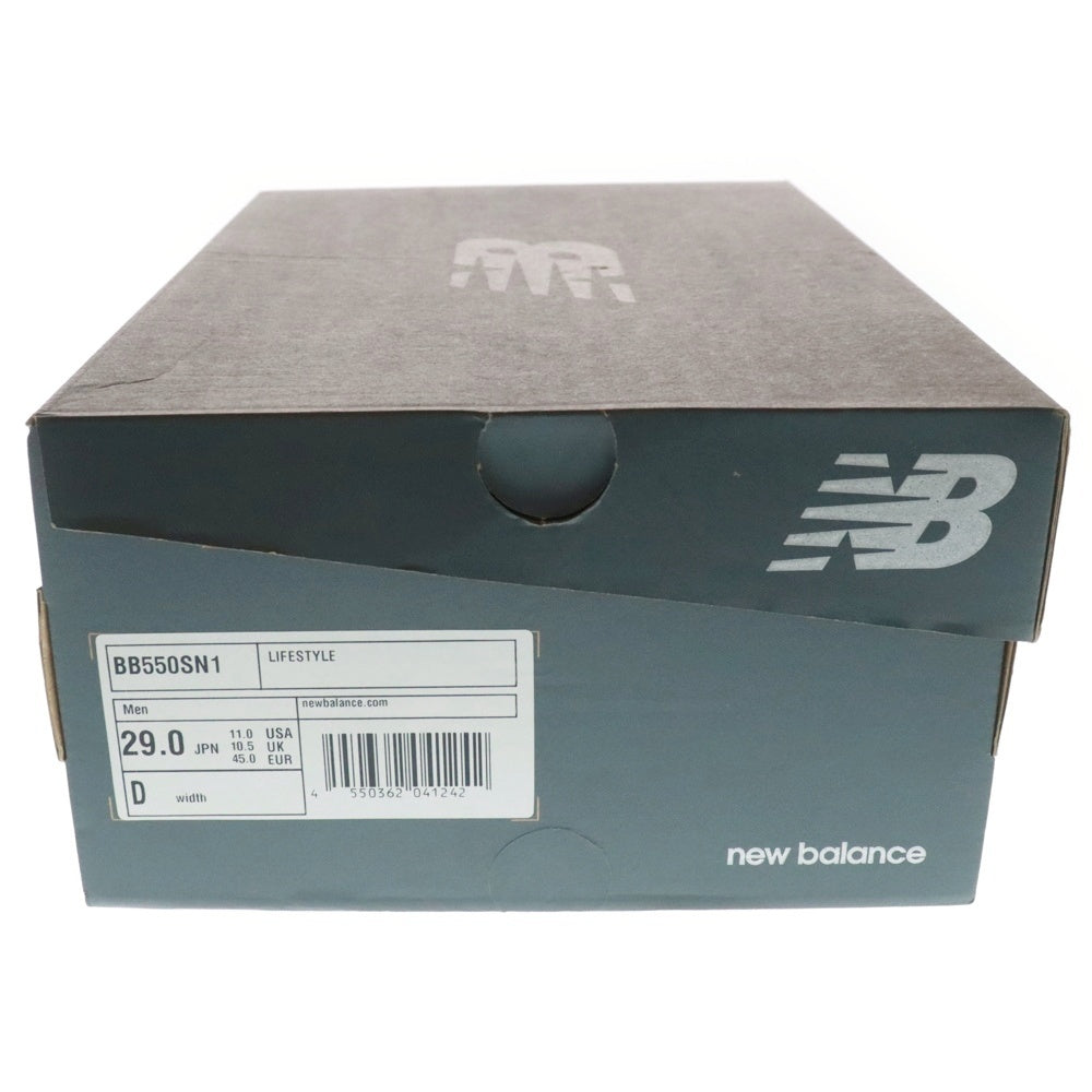 New Balance(ニューバランス) BB550SN1 ローカットトスニーカー US11/29.0cm ホワイト/ブルー