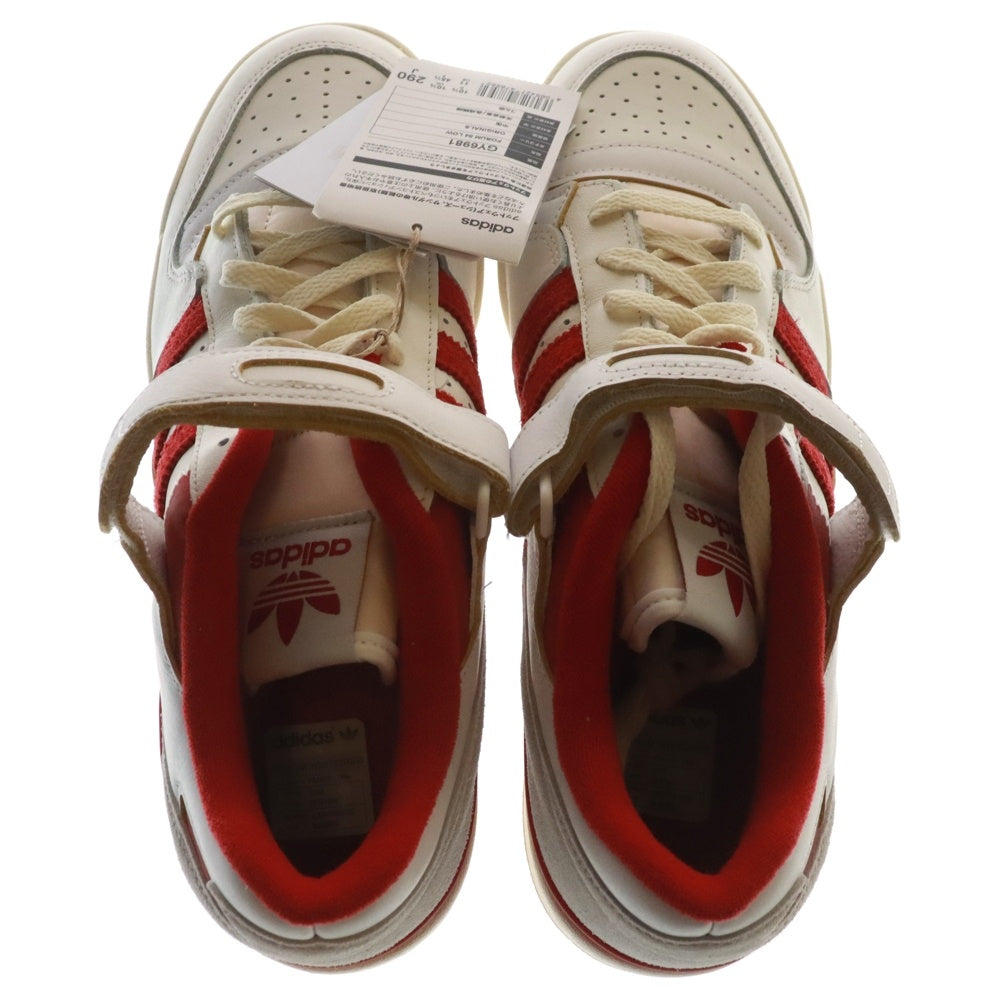 adidas(アディダス) FORUM 84 LOW フォーラム ローカットスニーカー GY6981 US11/29.0cm ホワイト/レッド