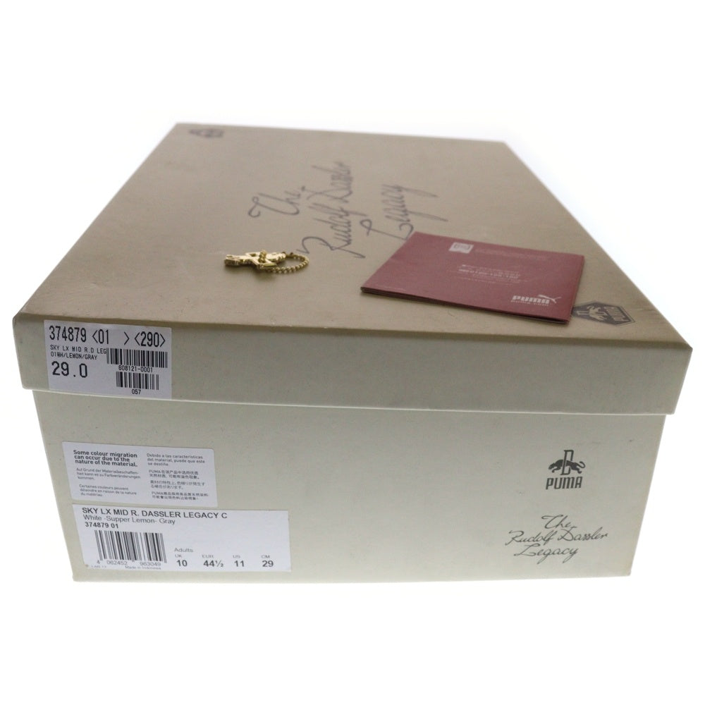 PUMA(プーマ) SKY LX MID RUDOLF DASSLER LEGACY 374879 01 スカイ LX ミッドカットスニーカー US11/29cm ホワイト