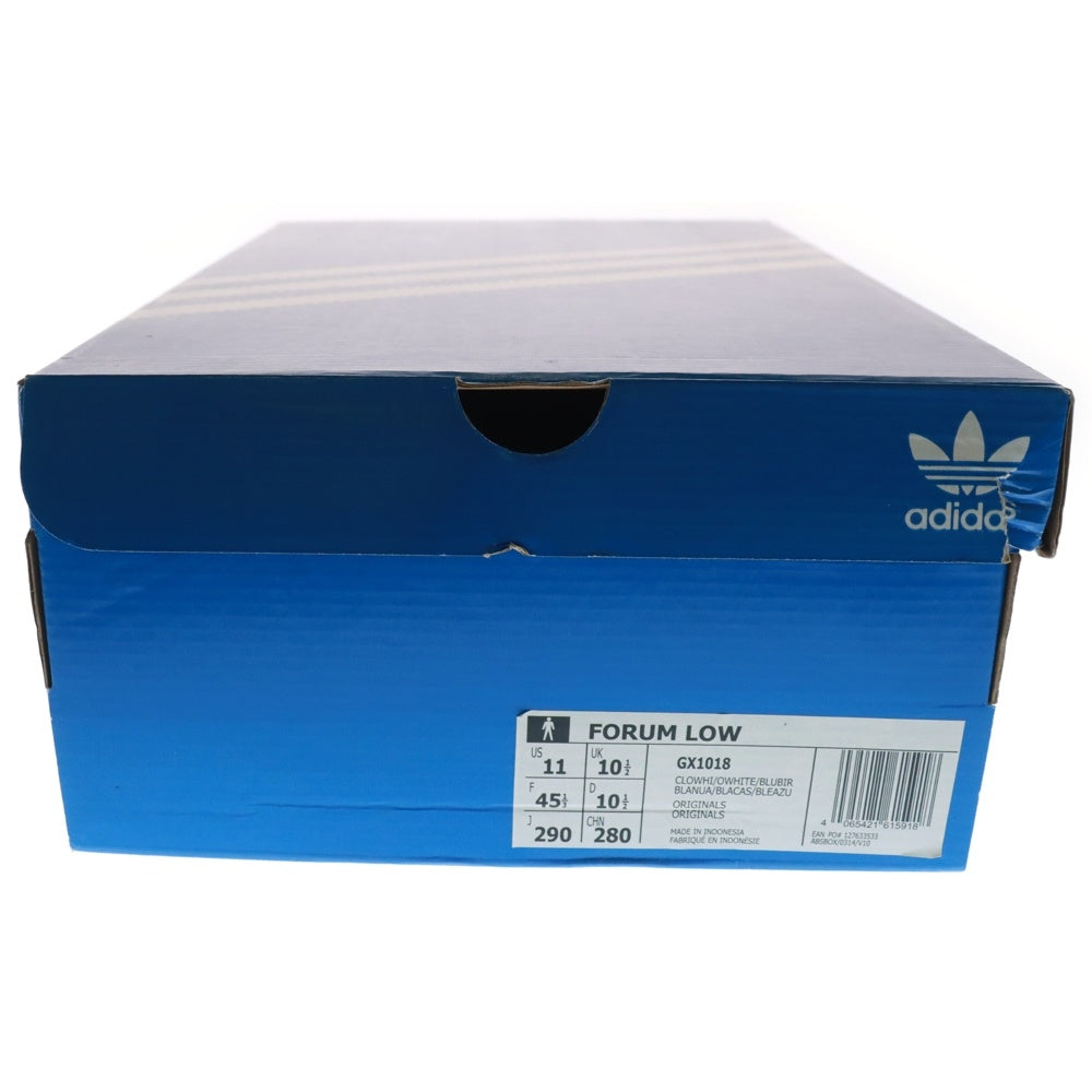 adidas(アディダス) FORUM LOW フォーラム ローカットスニーカー GX1018 US11/29.0cm ホワイト