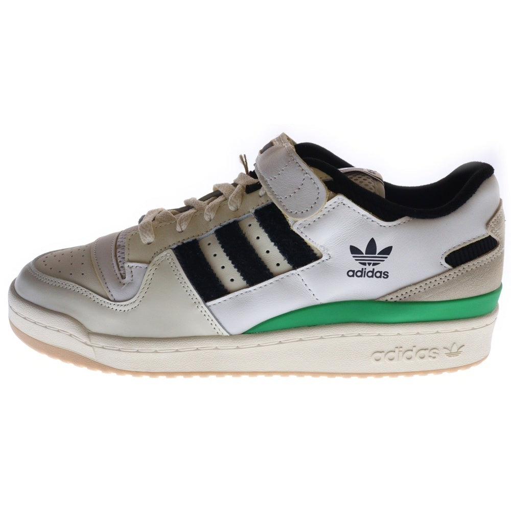 adidas(アディダス) FORUM 84 LOW フォーラム ローカットスニーカー GX9058 US11/29.0cm ホワイト/グリーン