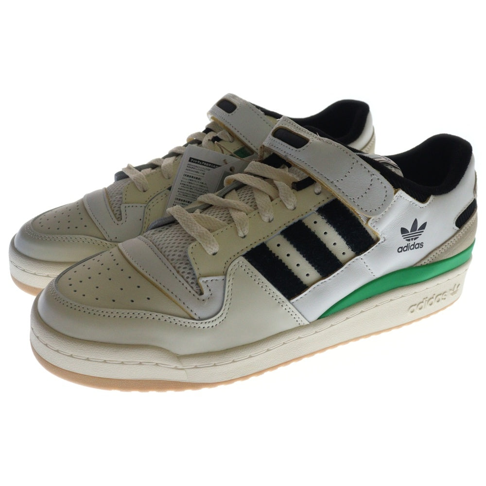 adidas(アディダス) FORUM 84 LOW フォーラム ローカットスニーカー GX9058 US11/29.0cm ホワイト/グリーン