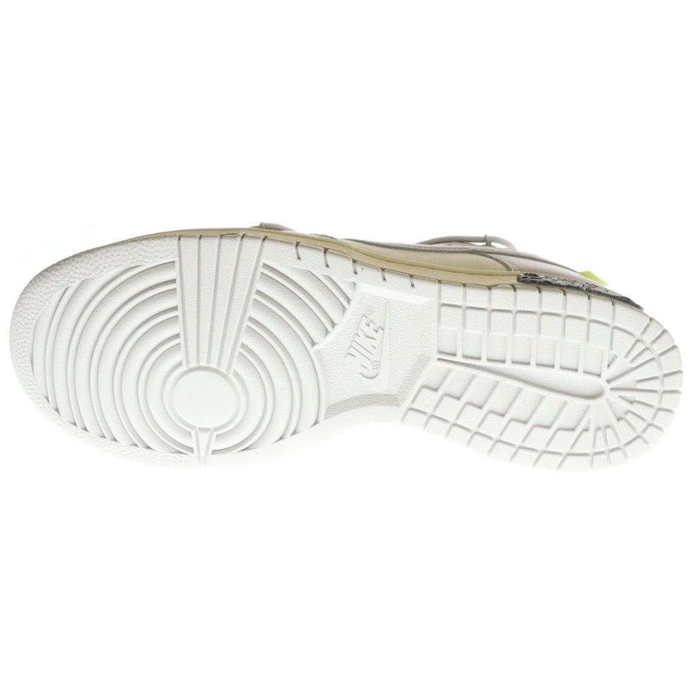 NIKE(ナイキ) OFF-WHITE DUNK LOW 1 OF 50 オフホワイト ダンク ロー 1 OF 50 49 ローカットスニーカー DM1602-123 US11/29.0cm ホワイト