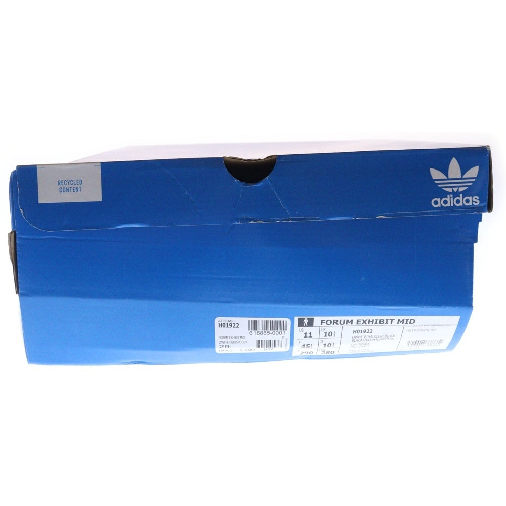 adidas(アディダス) FORUM EXHIBIT MID フォーラム イグシビット ハイカットスニーカー H01922 US11/29.0cm ホワイト