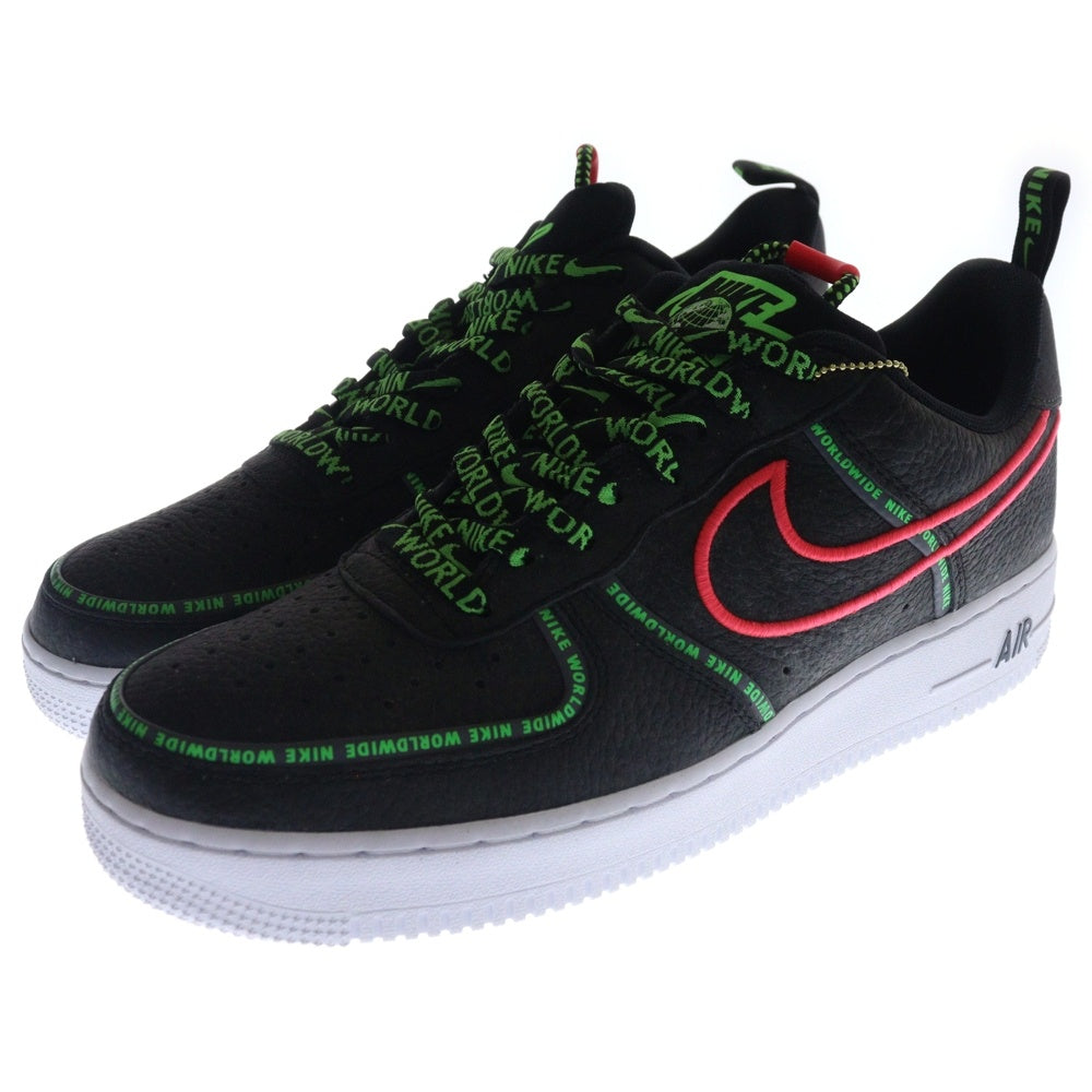 NIKE(ナイキ) AIR FORCE 1 LOW 07 World Wide エアフォース1 ローカットスニーカー ワールドワイド ブラック CK7213-001 US11/29.0cm