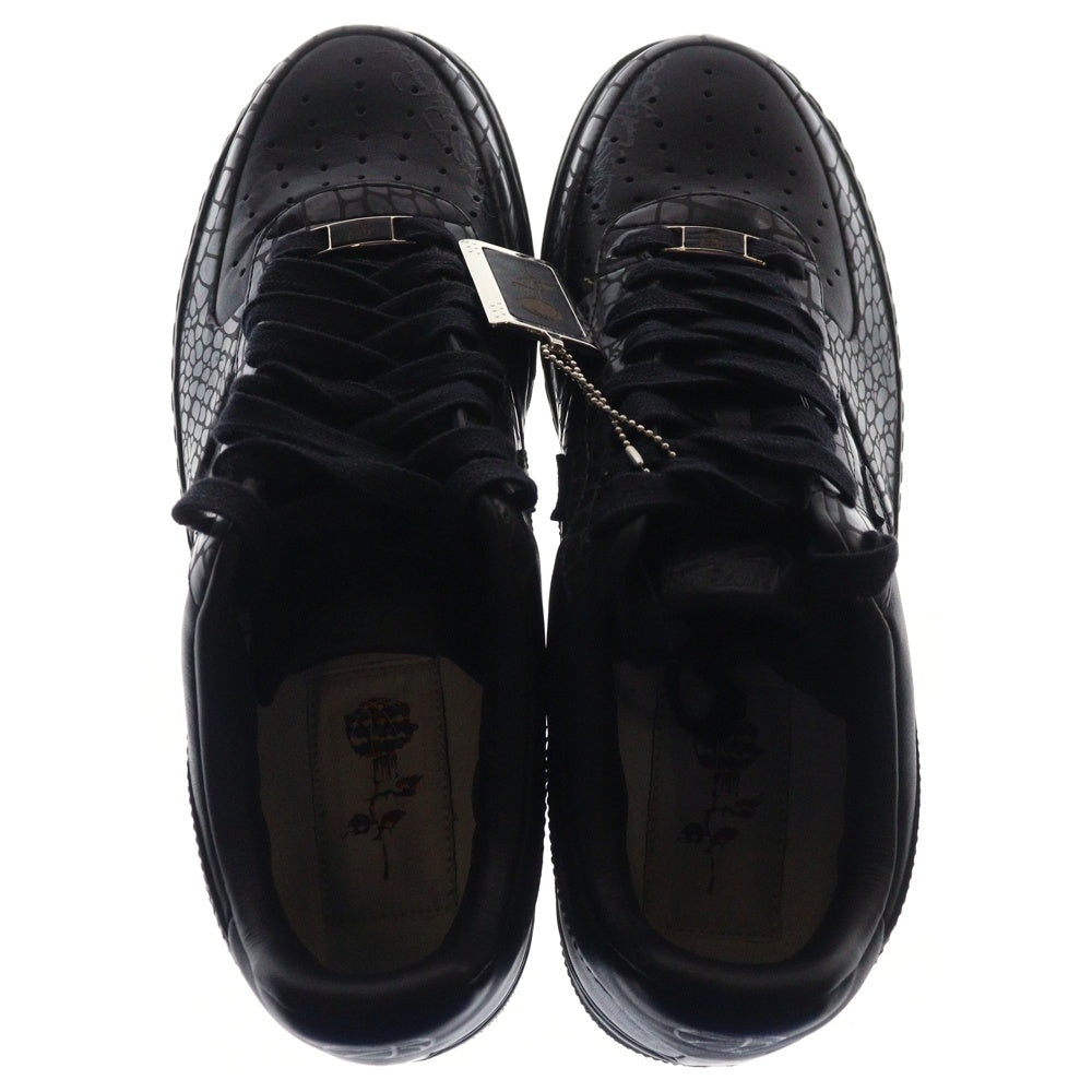 NIKE(ナイキ) 【観賞用2007年製】AIR FORCE 1 LOW SUPREME MOC エアフォース1 サプリーム 316077-001 ローカットスニーカー US11/29.0cm ブラック