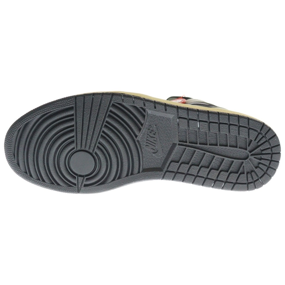 NIKE(ナイキ) 【観賞用2009年製】AIR JORDAN1 RETRO エアジョーダン1 レトロ ハイカットスニーカー シャドー ブラック/グレー 332550-001 US11/29.0cm