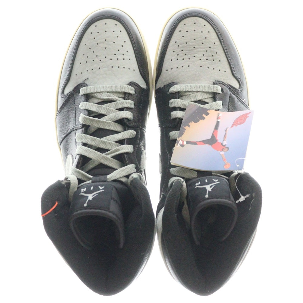 NIKE(ナイキ) 【観賞用2009年製】AIR JORDAN1 RETRO エアジョーダン1 レトロ ハイカットスニーカー シャドー ブラック/グレー 332550-001 US11/29.0cm