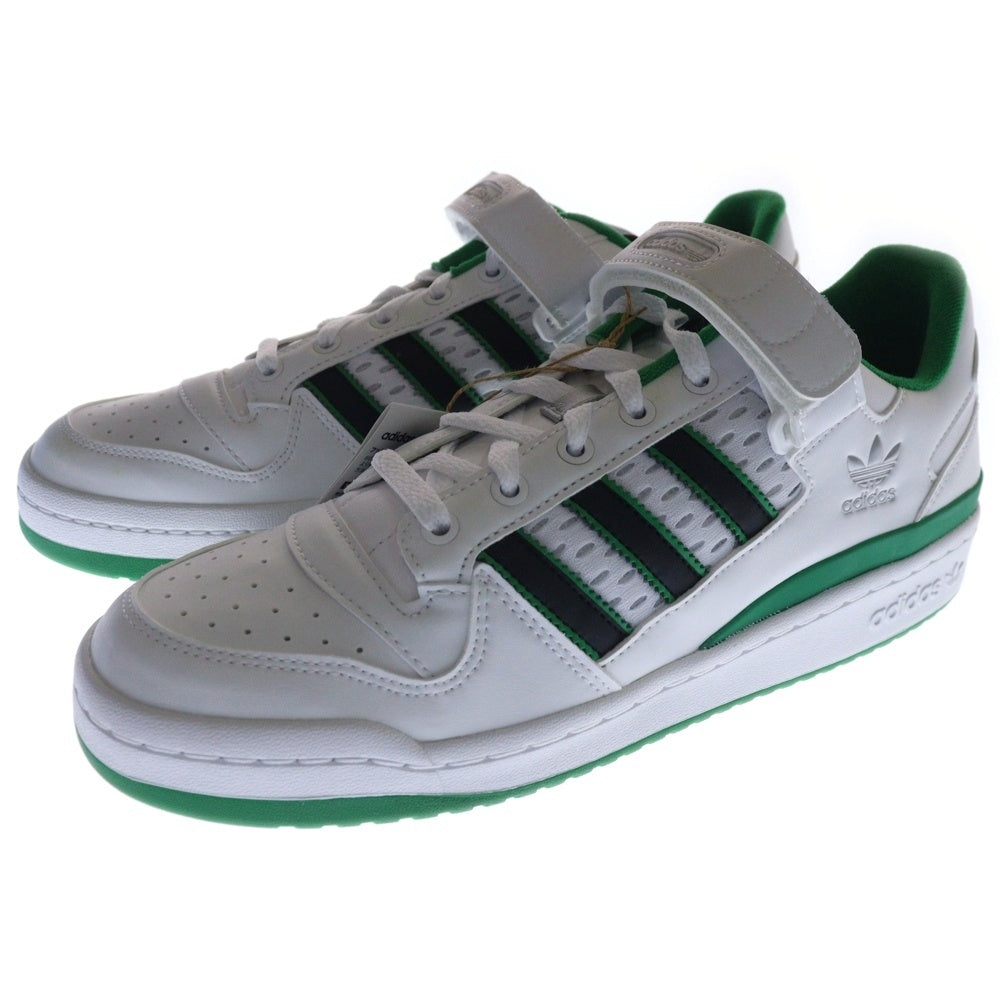 adidas(アディダス) FORUM LOW フォーラム ローカットスニーカー HR1024 US11/29.0cm ホワイト/グリーン