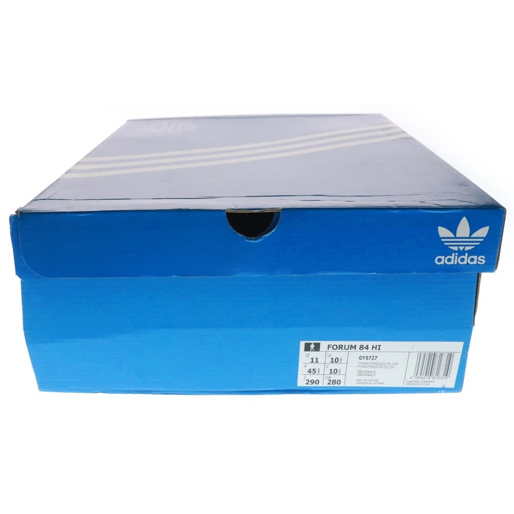 adidas(アディダス) FORUM 84 HIGH フォーラム ハイカットスニーカー GY5727 US11/29.0cm ホワイト