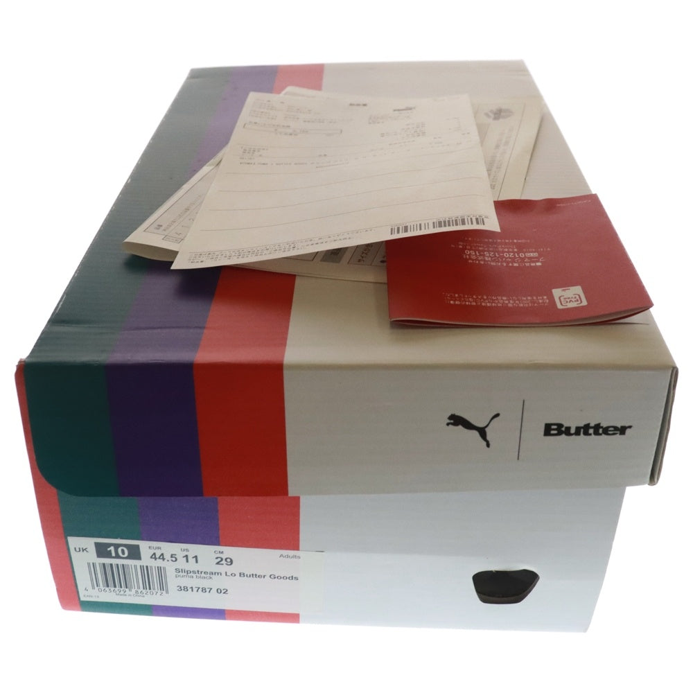 PUMA(プーマ) ×Butter Goods SLIPSTREAM ×バターグッズ スリップストリーム ローカットスニーカー 381787-02 US11/29.0cm ブラック