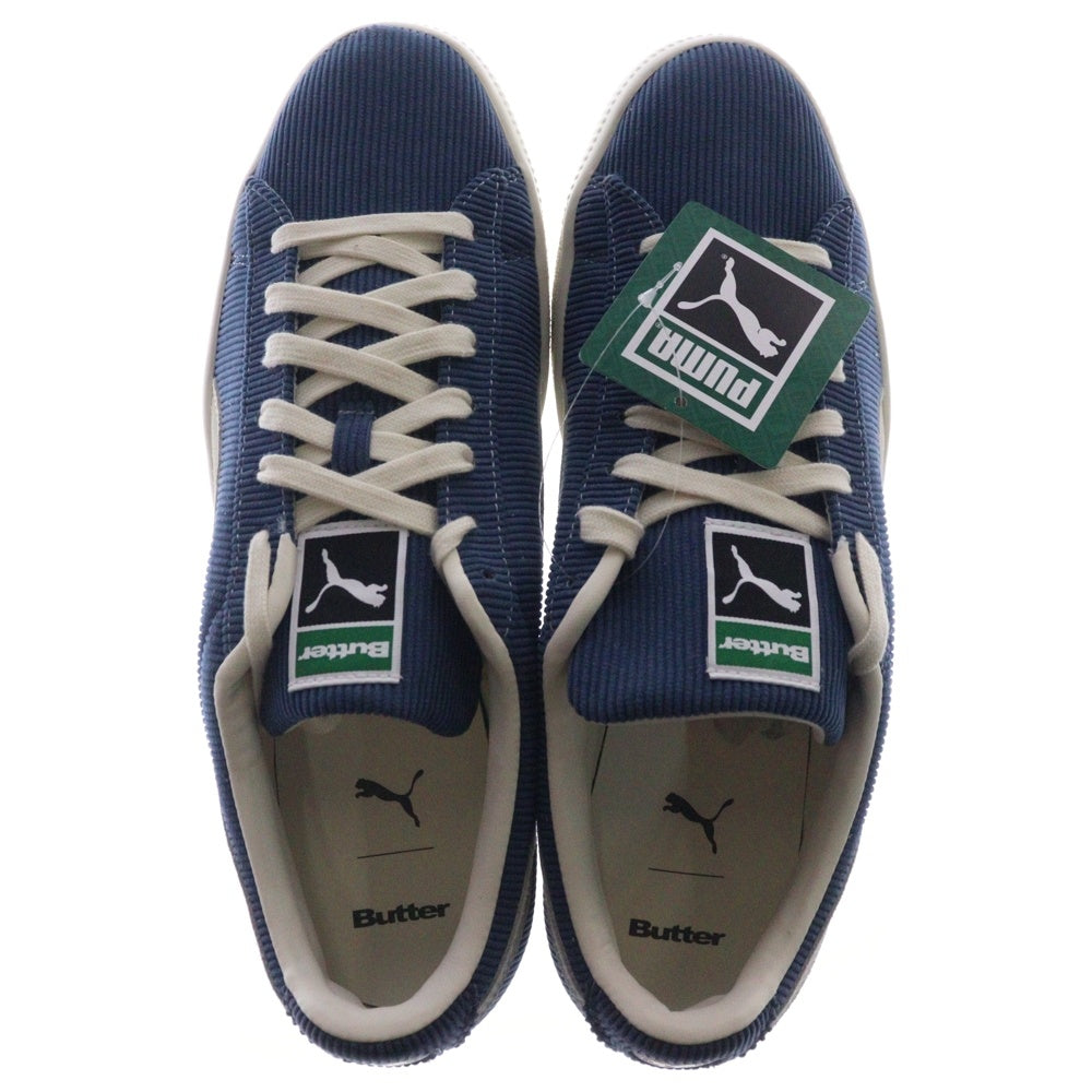 PUMA(プーマ) ×Butter Goods BASKET VTG ×バターグッズ バスケット ローカットスニーカー 381099-01 US11/29.0cm ブルー