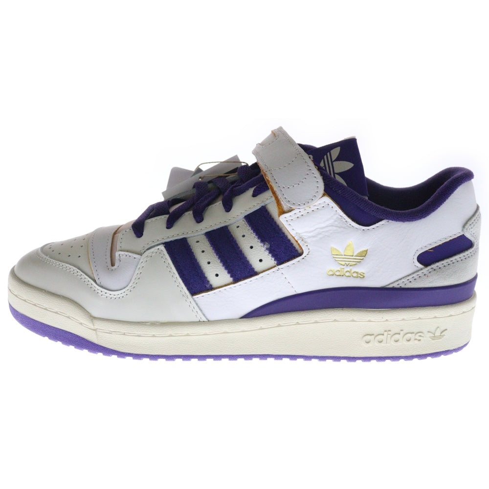 adidas(アディダス) FORUM 84 LOW フォーラム ローカットスニーカー GW2009 US11/29.0cm ホワイト/パープル