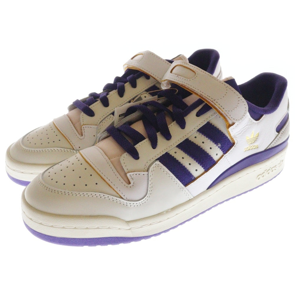 adidas(アディダス) FORUM 84 LOW フォーラム ローカットスニーカー GW2009 US11/29.0cm ホワイト/パープル