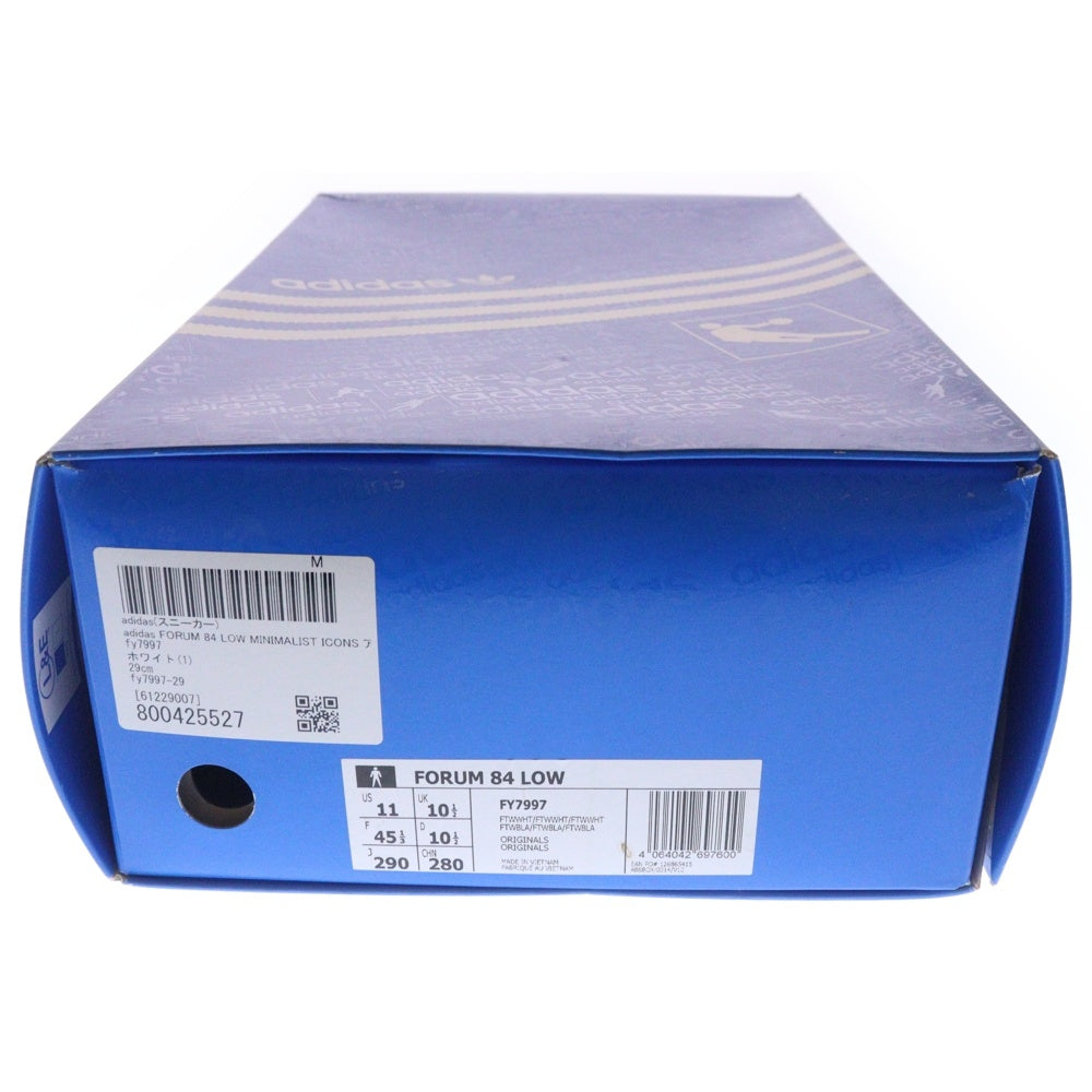 adidas(アディダス) FORUM 84 LOW フォーラム ローカットスニーカー FY7997 US11/29.0cm ホワイト