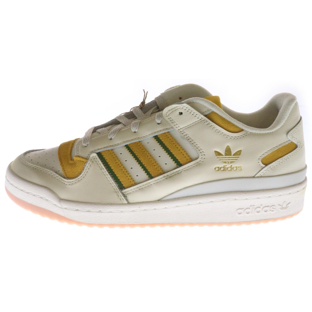 adidas(アディダス) FORUM LOW フォーラム ローカットスニーカー FZ6271 US11/29.0cm ホワイト/イエロー