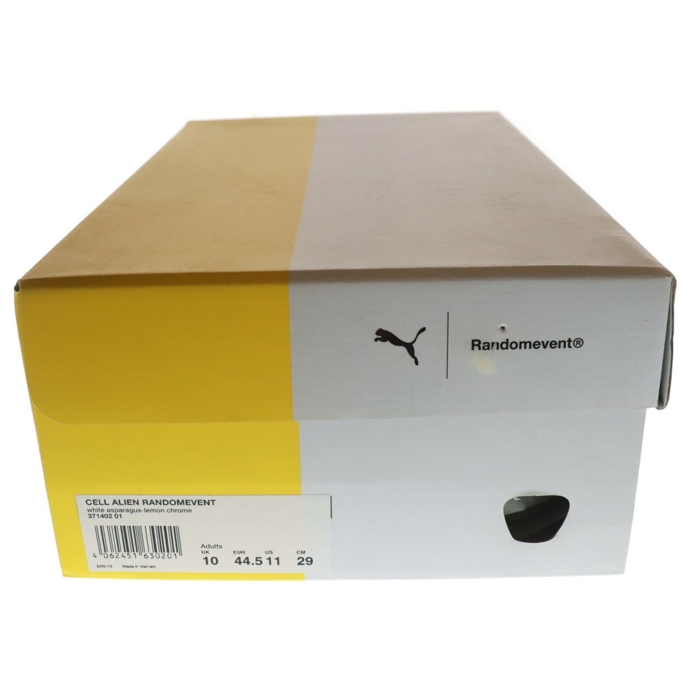 PUMA(プーマ) ×Randomevent Cell Alien ランダムイベント セルエイリアン ローカットスニーカー 371402-01 イエロー/ホワイト US11/29.0cm