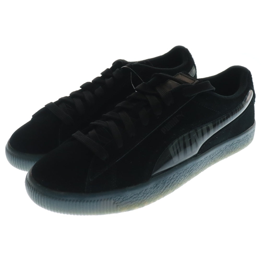 PUMA(プーマ) ×WIND AND SEA SUEDE VTG ×ウィンダンシー スウェード ローカットスニーカー 380330-03 US11/29.0cm ブラック